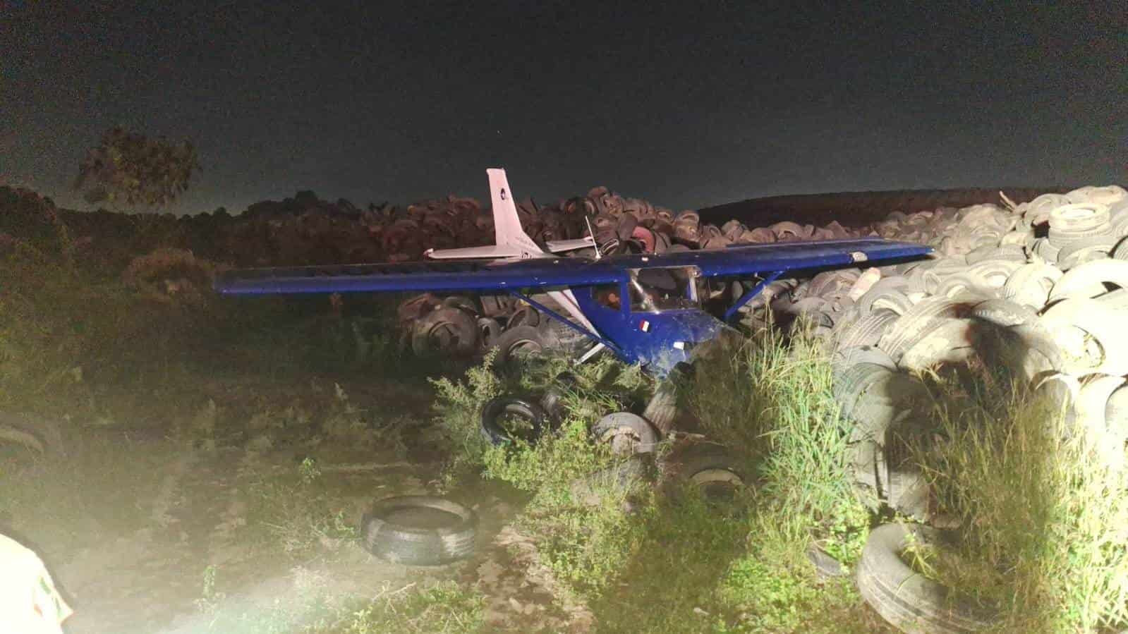 Una intensa movilización de los puestos de socorro se registró en el municipio del Carmen, al reportarse el desplome de avión en una grana abandonada.