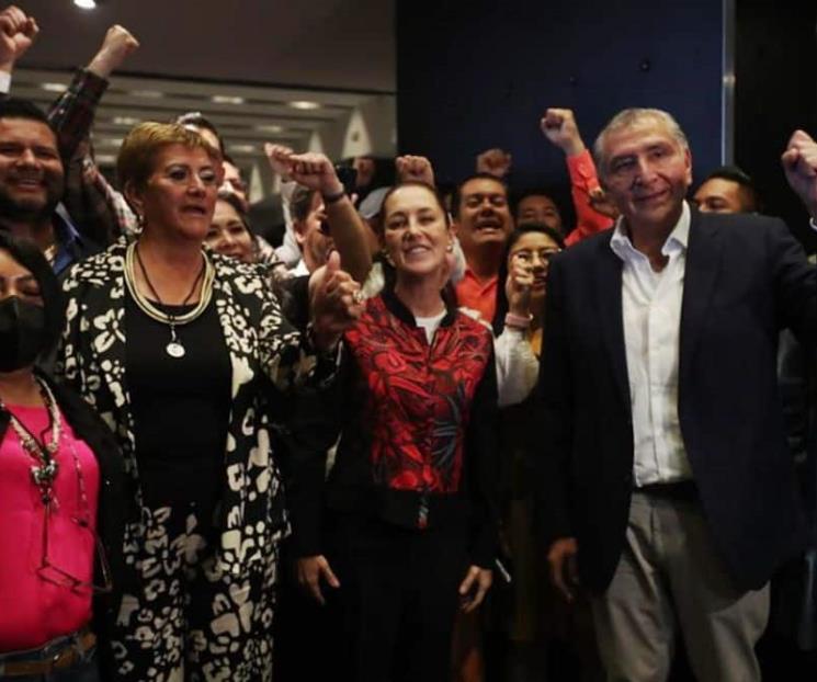 Líderes estatales de Morena cierran filas con Claudia