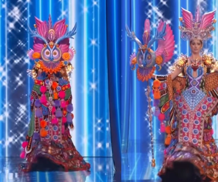 Roban vestido de representante mexicana en Miss Universo