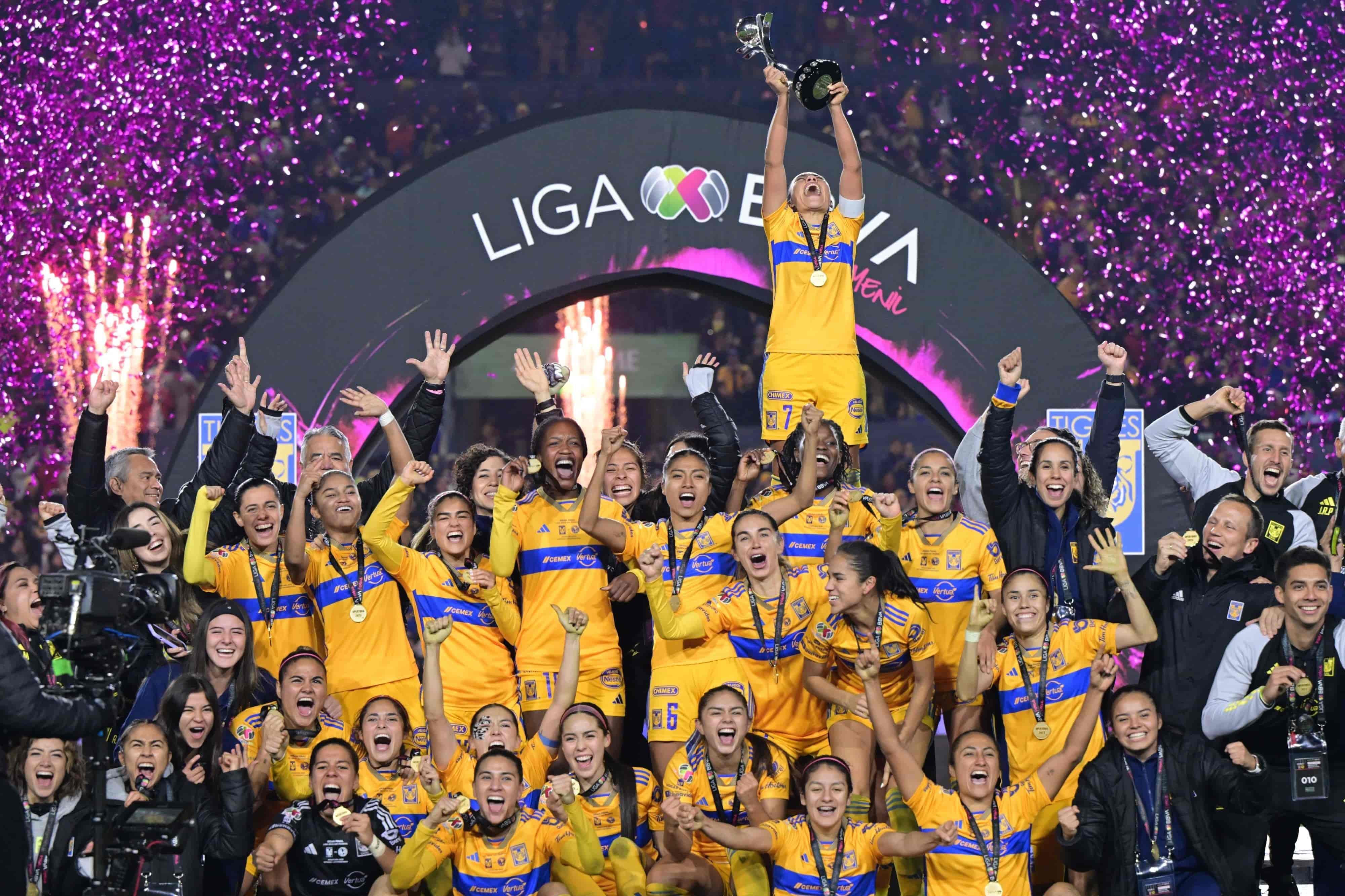 Tigres Femenil es campeón del Apertura 2023.