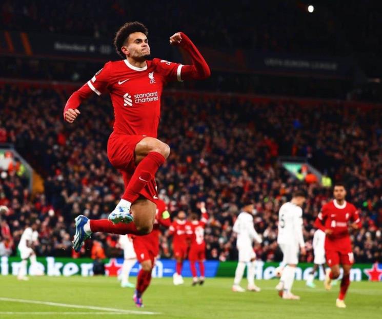 Liverpool golea al LASK y avanza a octavos en la Europa League