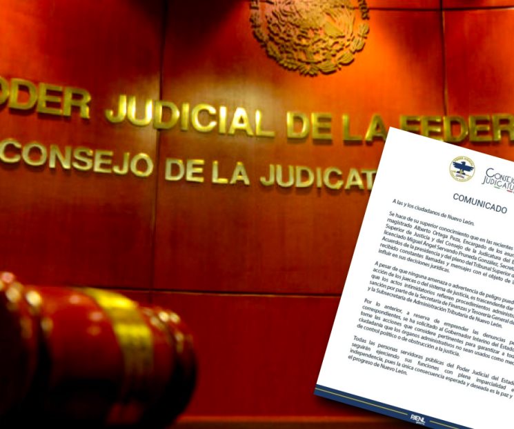 Consejo de la Judicatura acusa de amenazas del Gobierno a jueces