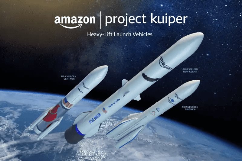 Amazon recurre a SpaceX, rival de Blue Origin, para llevar satélites