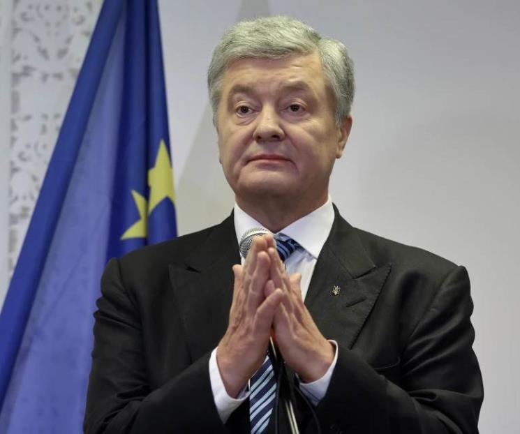 Niegan salida de Ucrania a expresidente Poroshenko