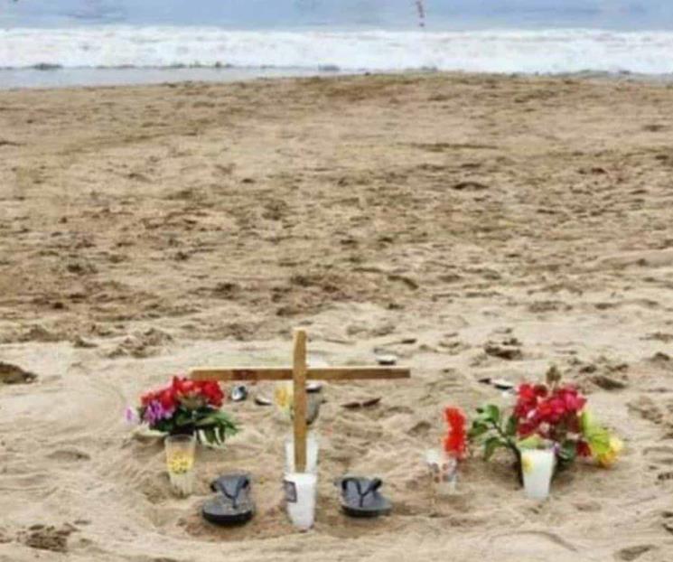 Tras muerte de mujer por ataque de tiburón, cierran la playa Melaque