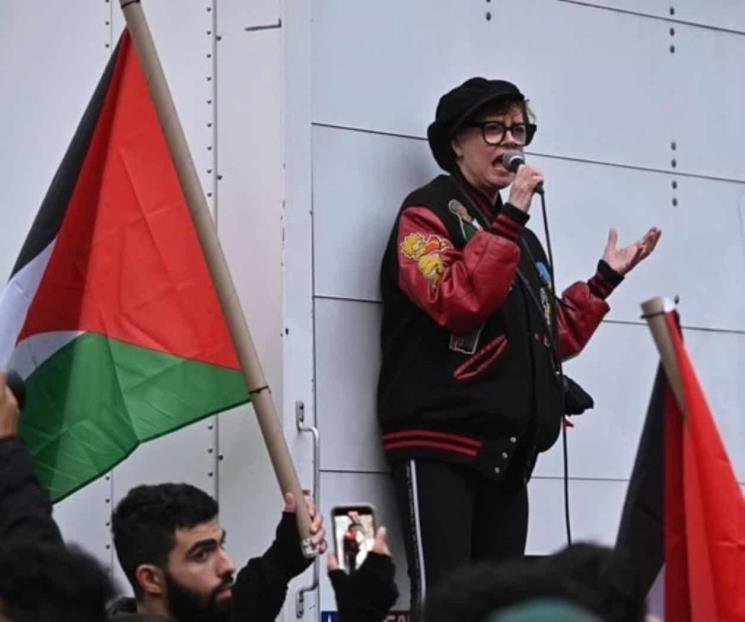 Despiden a Susan Sarandon de película tras apoyar a Palestina