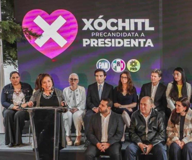 Presenta Xóchitl Gálvez equipo de precampaña