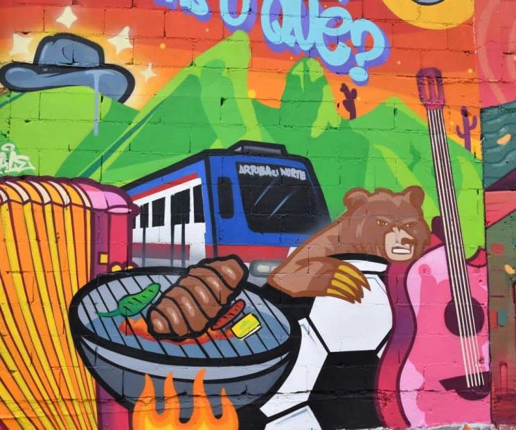 Impregnan de arte urbano las calles de Monterrey
