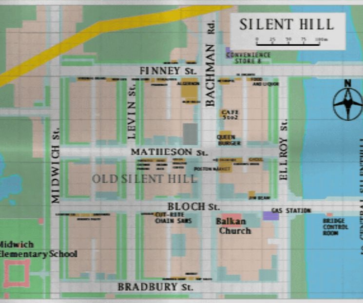 Las nombres de las calles de Silent Hill no son aleatorios