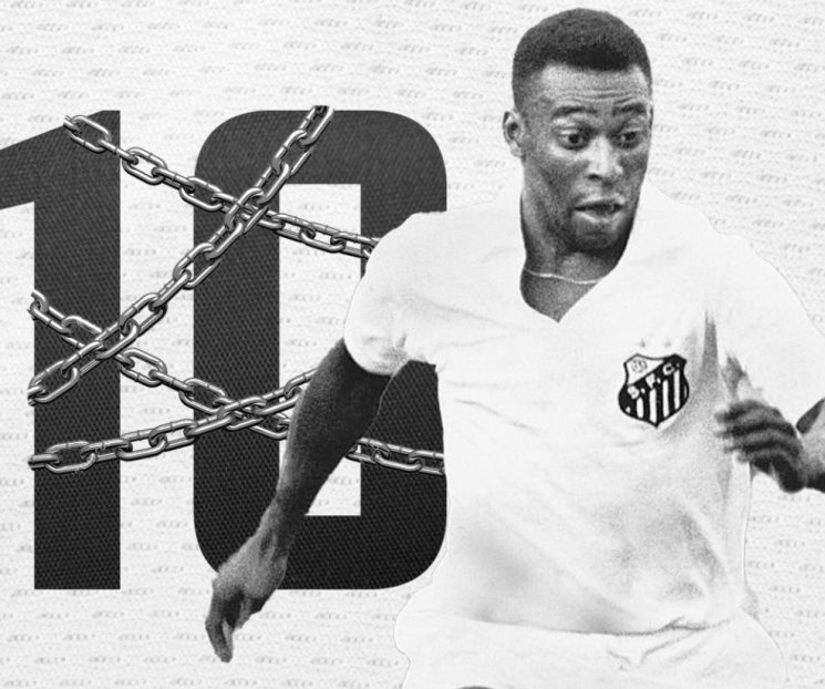 Santos retira el 10 de Pelé tras el descenso