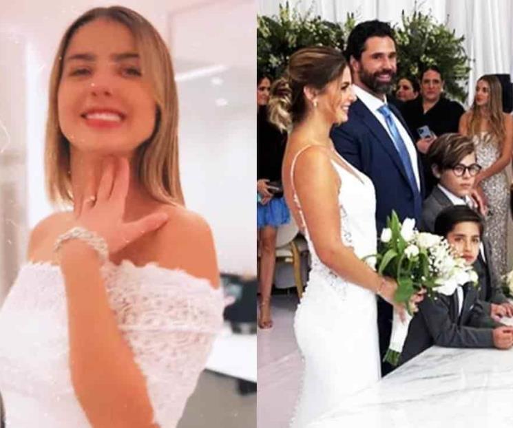 Michelle Renaud y Matías Novoa se casaron en secreto