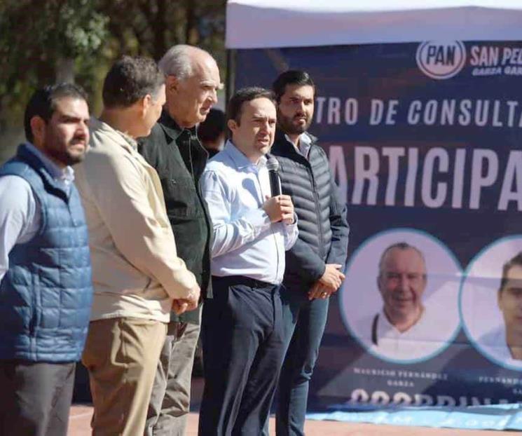 Replicaría PAN elección abierta de San Pedro en otros municipios