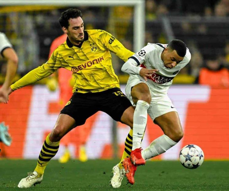 Sufre PSG contra el Dortmund, pero se meten a octavos de Champions 