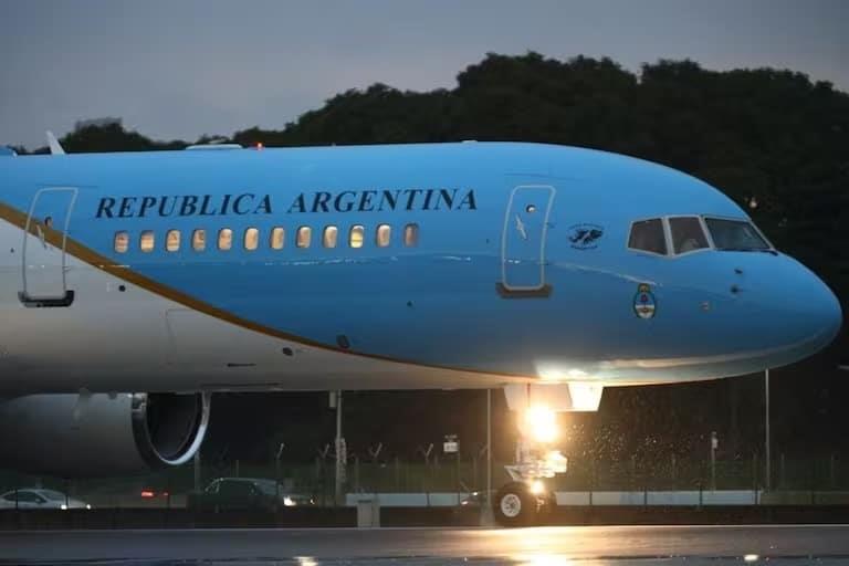 Javier Milei ordena vender dos aviones de uso político en Argentina