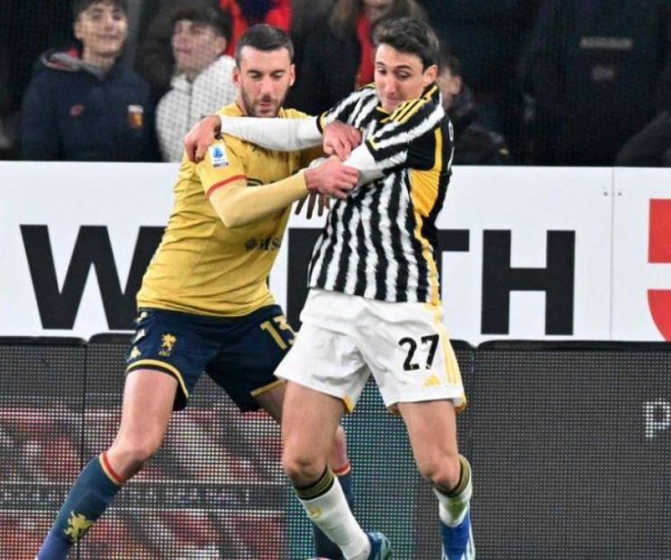 Frustra Genoa liderato de la Juventus