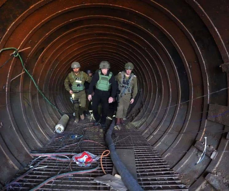 Ejército de Israel descubre enorme túnel de Hamás en Gaza