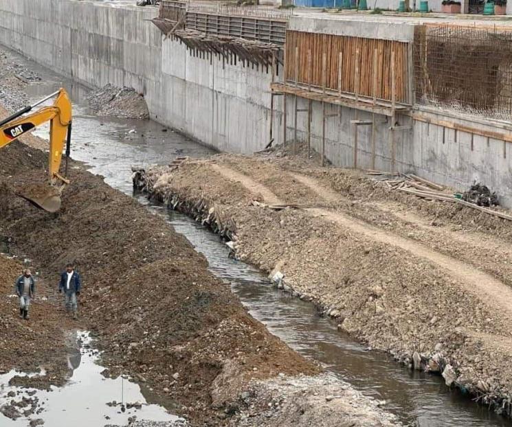 Concluirán primera etapa de canalización del Arroyo Topo Chico