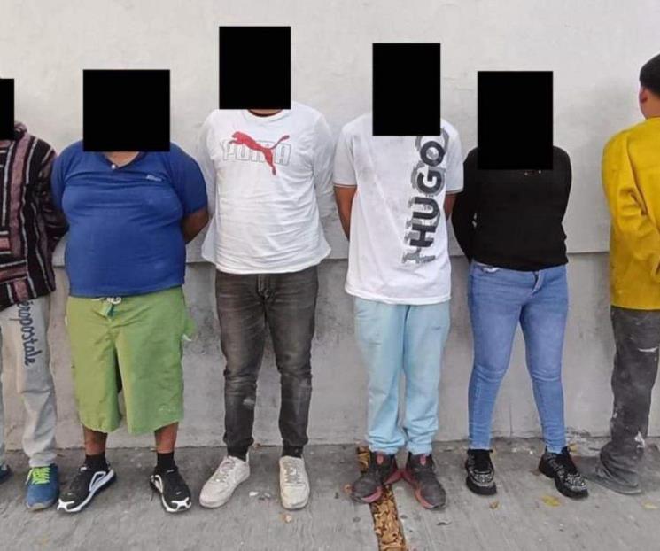 Capturan a ocho ligados a hechos delictivos en Juárez