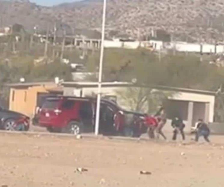 Militares y GN se enfrentan a hombres armados en Sonora