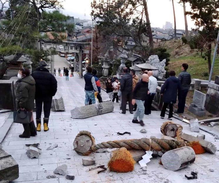 Sacude terremoto de 7.5 a Japón; reportan al menos seis muertos