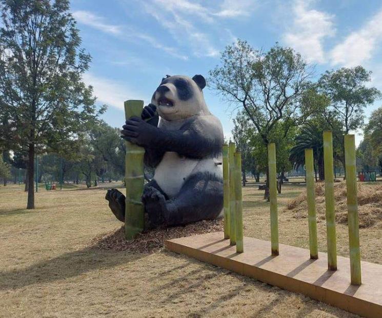 Este parque de la CDMX tiene esculturas gigantes de animales