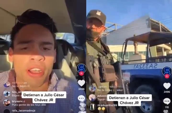 Confirma Julio César Chávez detención de su hijo