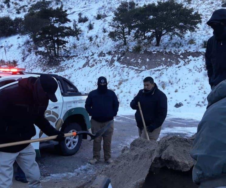 Cierran carreteras en Chihuahua y Sonora por tormenta invernal