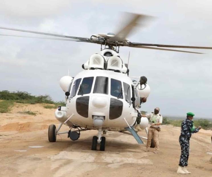 Capturan terroristas helicóptero de la ONU en Somalia
