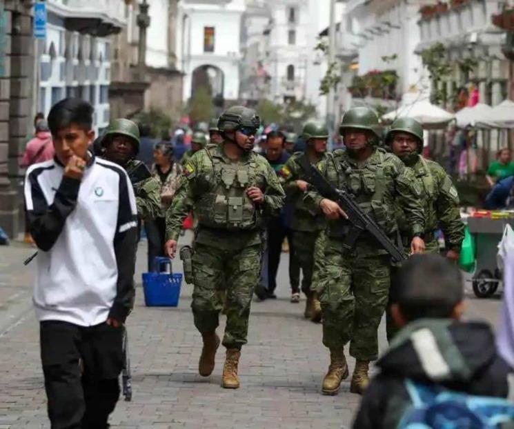 Declara el presidente Daniel Noboa "estado de guerra" en Ecuador