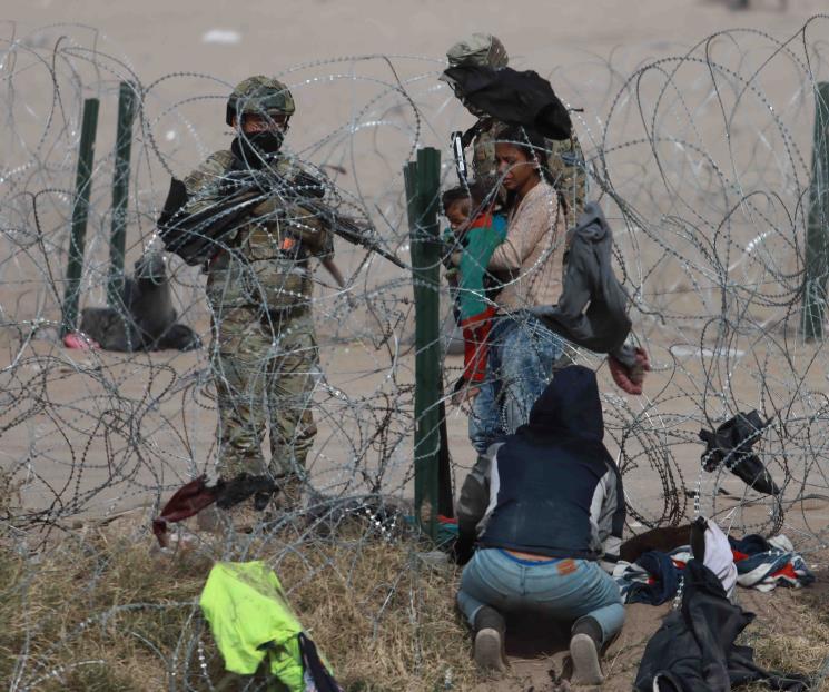GN de Texas bloquea a Patrulla Fronteriza en tramo clave de frontera