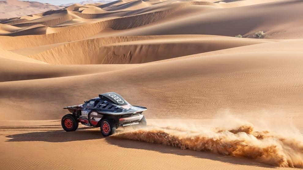 Sainz sigue de líder en el Rally Dakar