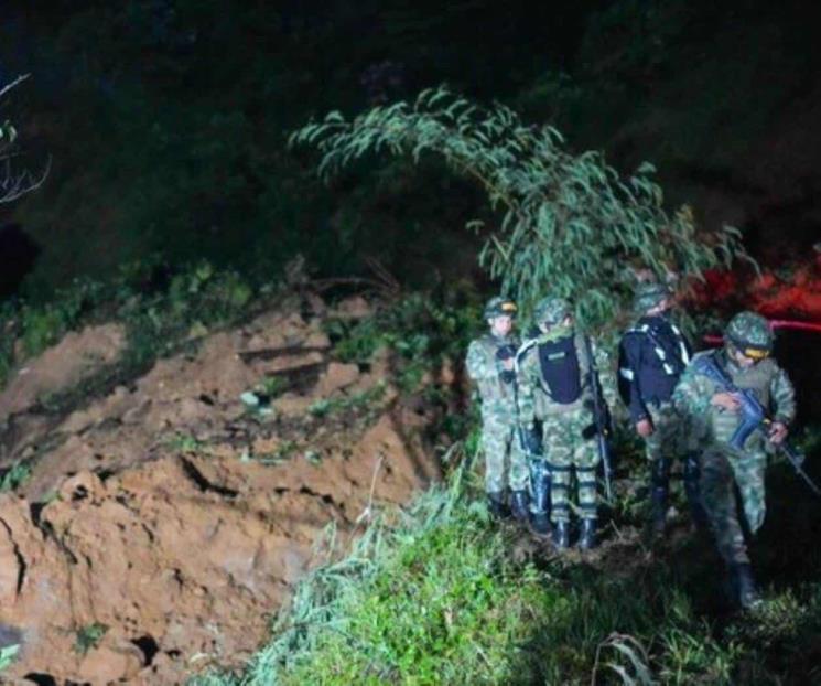 Deja alud de tierra 34 muertos en Colombia