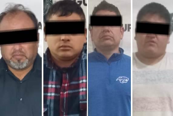 Caen 4 miembros de banda que robaba con violencia, en Guadalupe