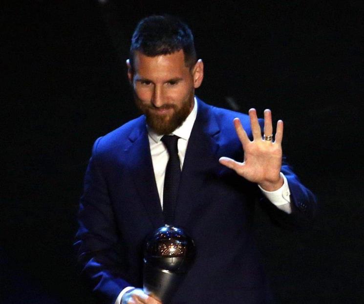 Gana Messi el Premio The Best 