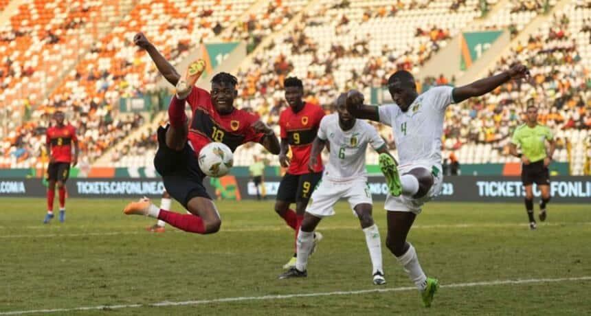 Angola vence a Mauritania en la Copa Africana