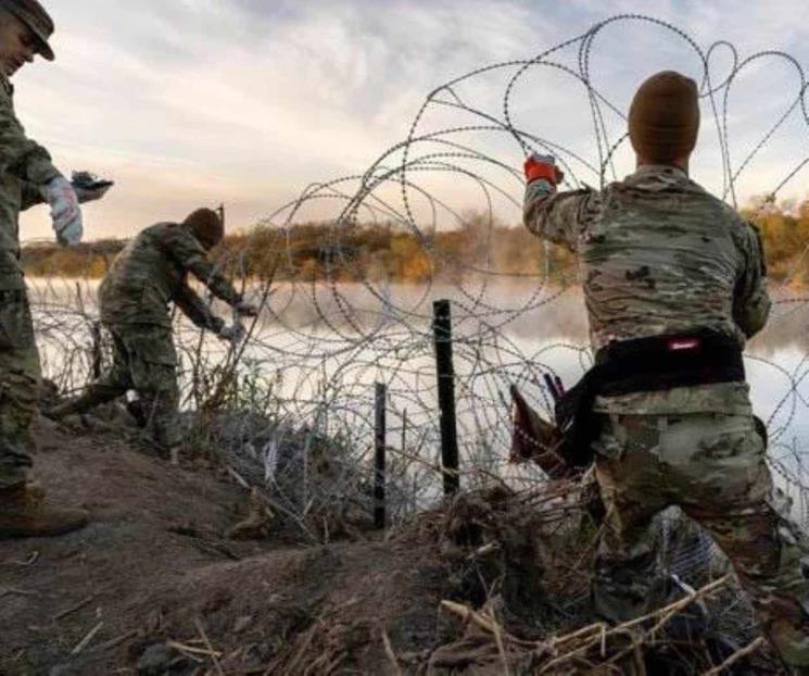 Avala Tribunal Supremo de EU retirar alambre de púas en la frontera
