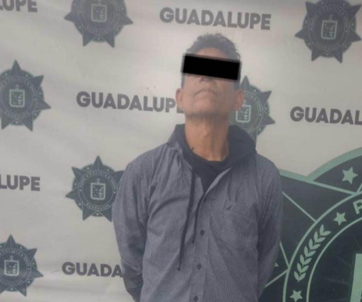 Detienen a ladrón en Guadalupe