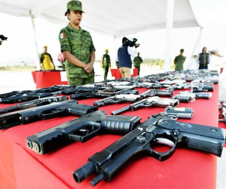 Cae 76% el canje de armas en el país