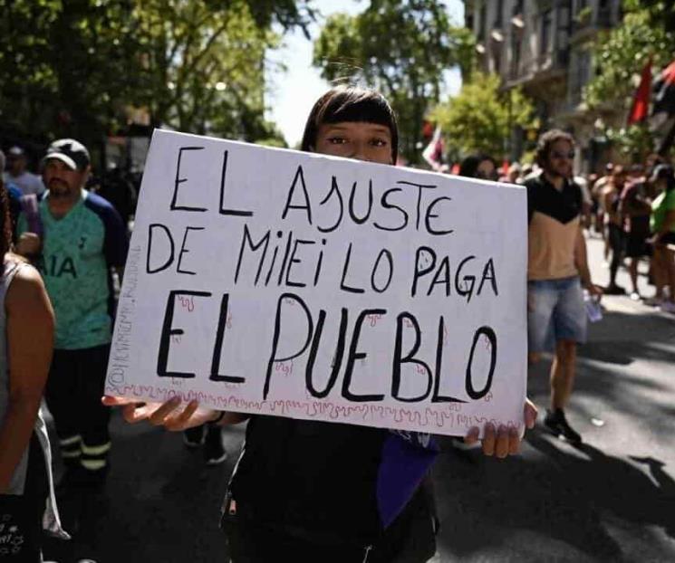 Considera Milei que la huelga en Argentina es un gran "sinsentido