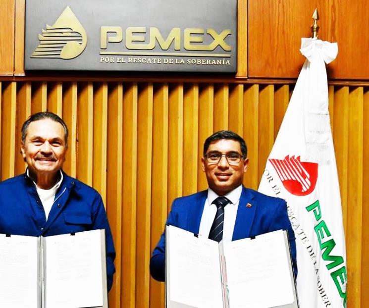 Firman Pemex y Petróleos de Venezuela acuerdo