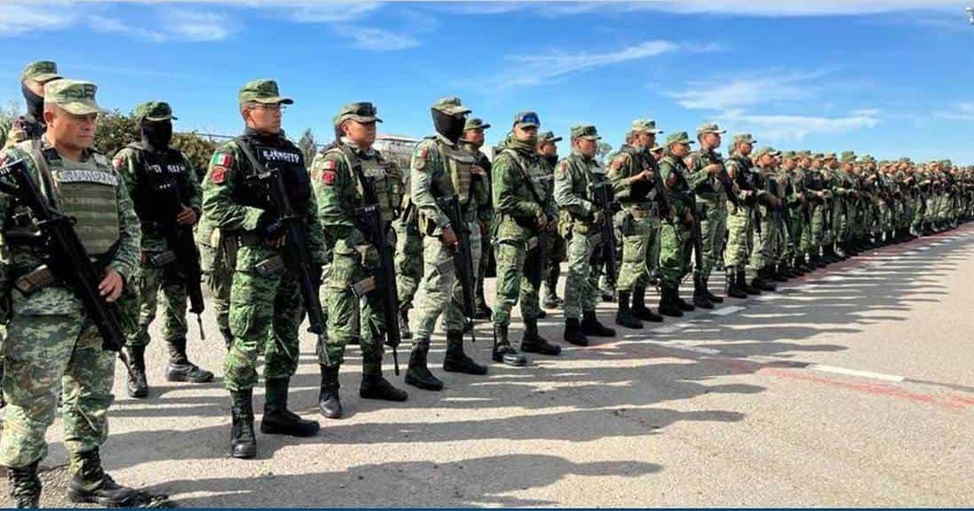 Arriban 250 efectivos del Ejército para reforzar seguridad en BC