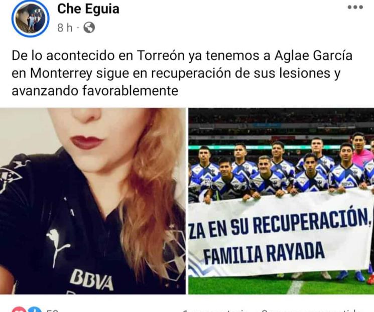 Aglae García ya está en Monterrey tras sufrir atropello en Torreón
