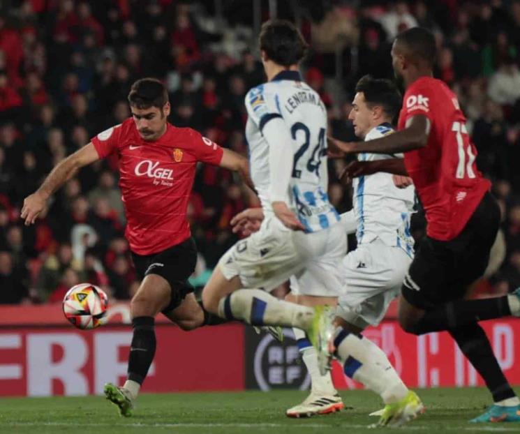 Empatan Mallorca y la Real Sociedad en la semifinal de Copa del Rey