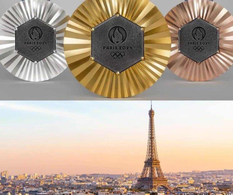 Incluirán pedazos de Torre Eiffel en medallas olímpicas de París