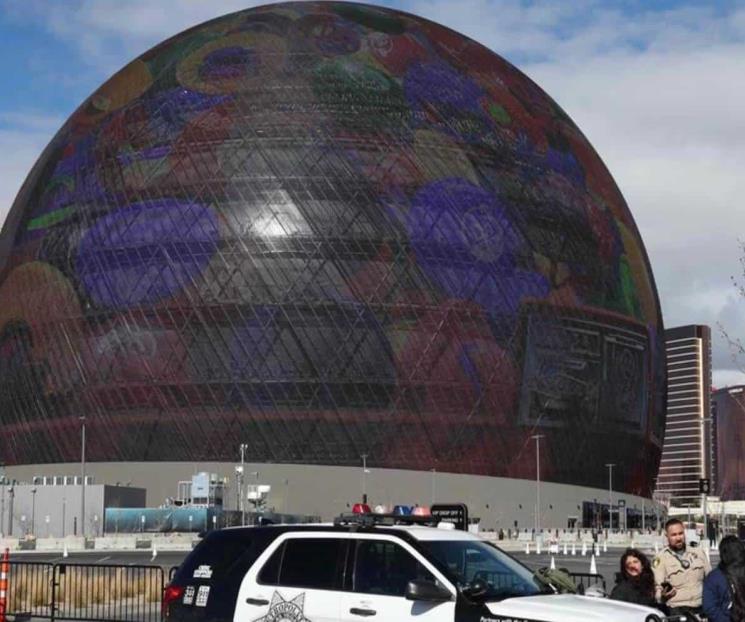 Detienen a hombre por escalar The Sphere de Las Vegas