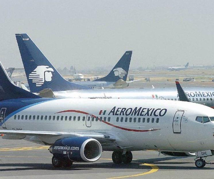 Alertan pilotos sobre disolución de alianza Aeroméxico-Delta