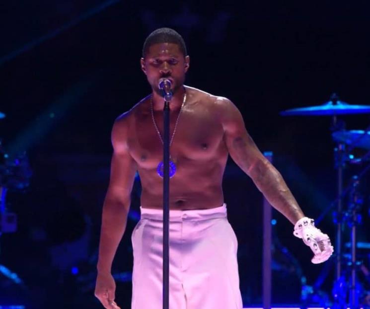 Usher se apodera del show de medio tiempo en el Super Bowl LVIII