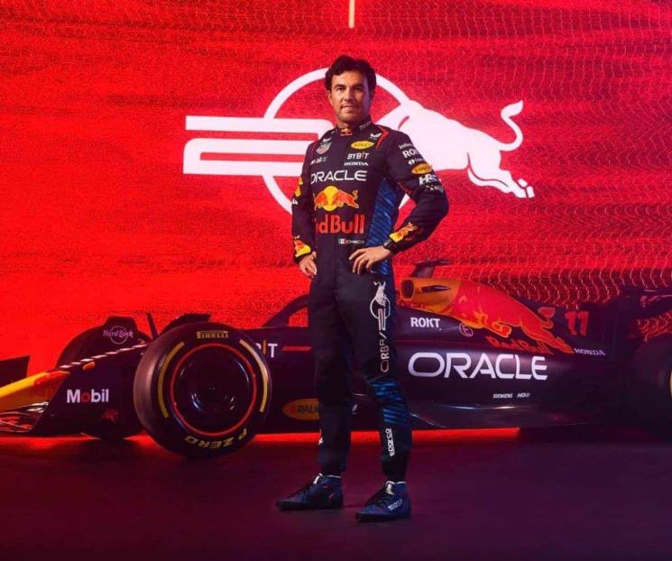 Presenta Red Bull auto con el que competirá Checo en 2024