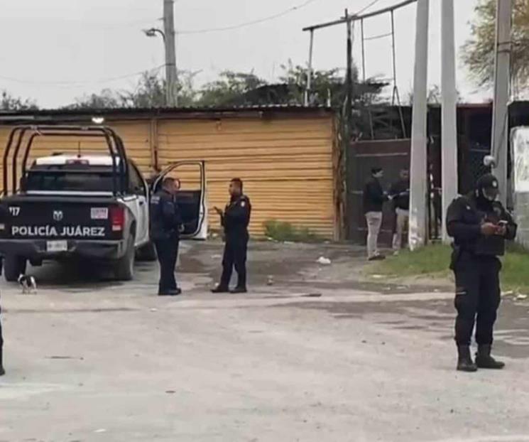 Abandonan ejecutado en brecha de Juárez