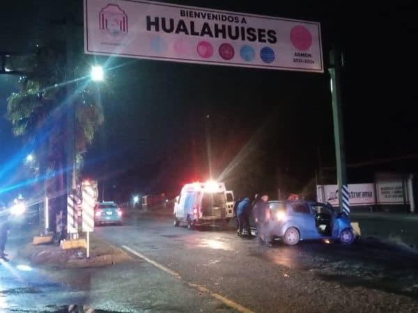 Estrellamiento deja un lesionado en Hualahuises